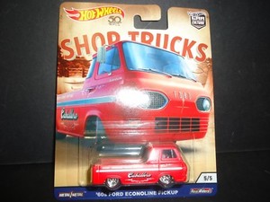 Details About Hot Wheels Ford Econoline Pickup 60 Shop Trucks 164
