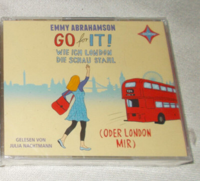 Emmy Abrahamson - Go for it! Hörbuch gel. v. Julia Nachtmann - NEU & OVP -