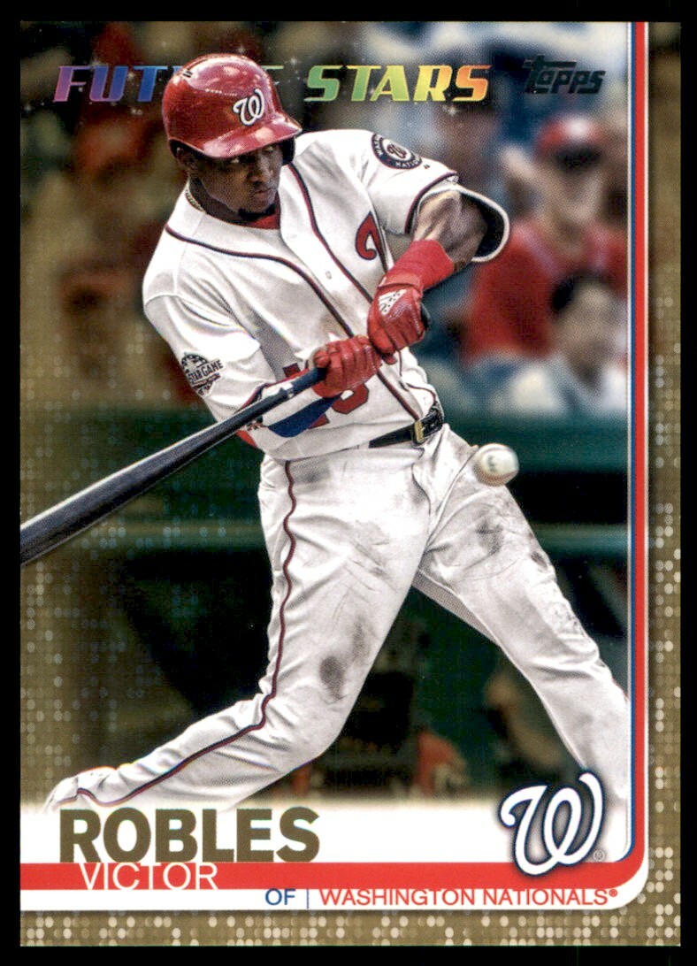 2019 Topps Baseball #402 Victor Robles Gold /2019 | eBay