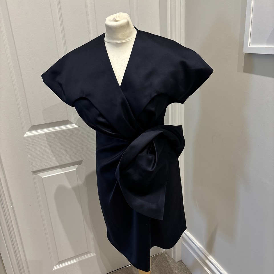 Balenciaga Women Wrap Mini Dress 38 , Uk 10 eBay