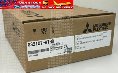 New Mitsubishi Electric GS2107-WTBD GOT2000 Touch Screen HMI 7'' Operator Panel