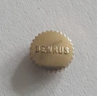 Benrus Shallow Undercut Gold Plated Crown
