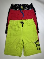 Spotted Zebra Boys Short Pack Of 3 Gamer Sharks 100% Cotton Size XL