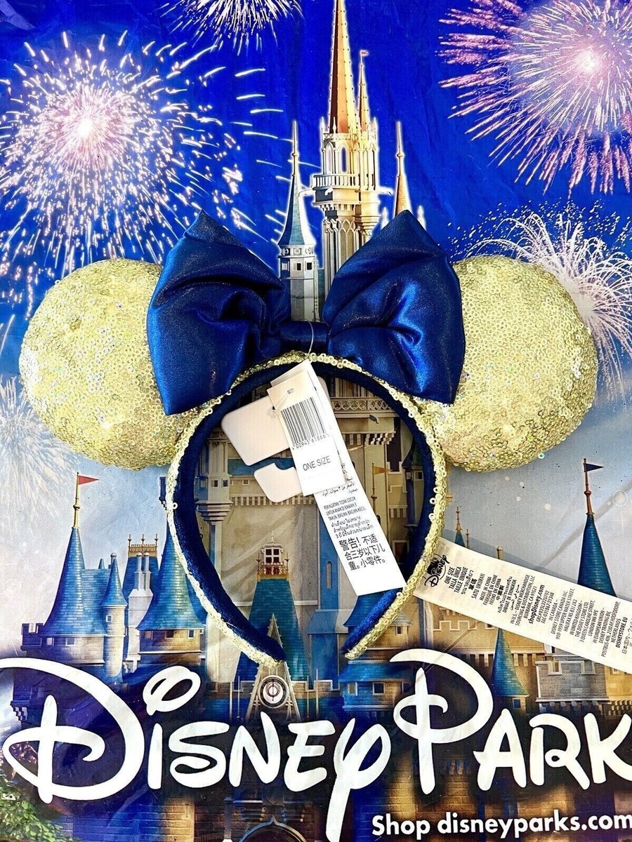 Disney Parks 50th Anniversary EARidescent Gold Minnie Mouse  display picture 1