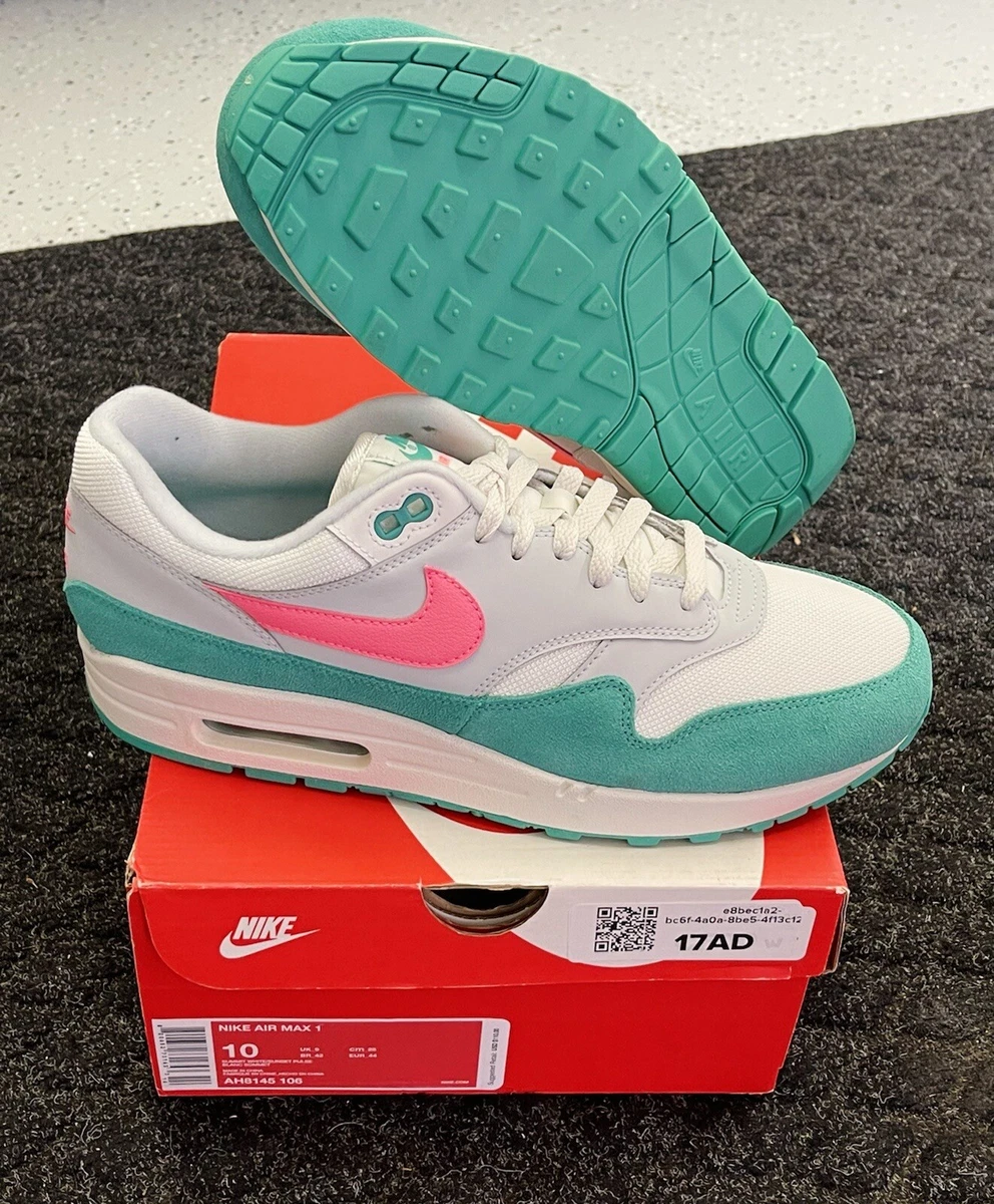 Porcentaje bienestar intermitente Nike Air Max 1 Watermelon 2018 Size 10 DS New w/ Original Box (AH8145-106)  | eBay