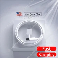 USB Charger Cable 3/6Ft For Apple iPhone 14 13 12 11 XR 8 7 6 Plus Charging Cord