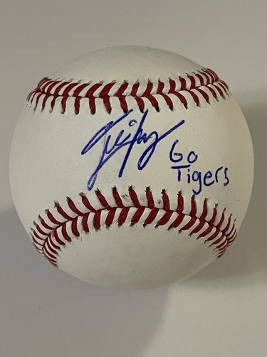 TREI CRUZ SIGNED OMLB BASEBALL DETROIT TIGERS JSA COA