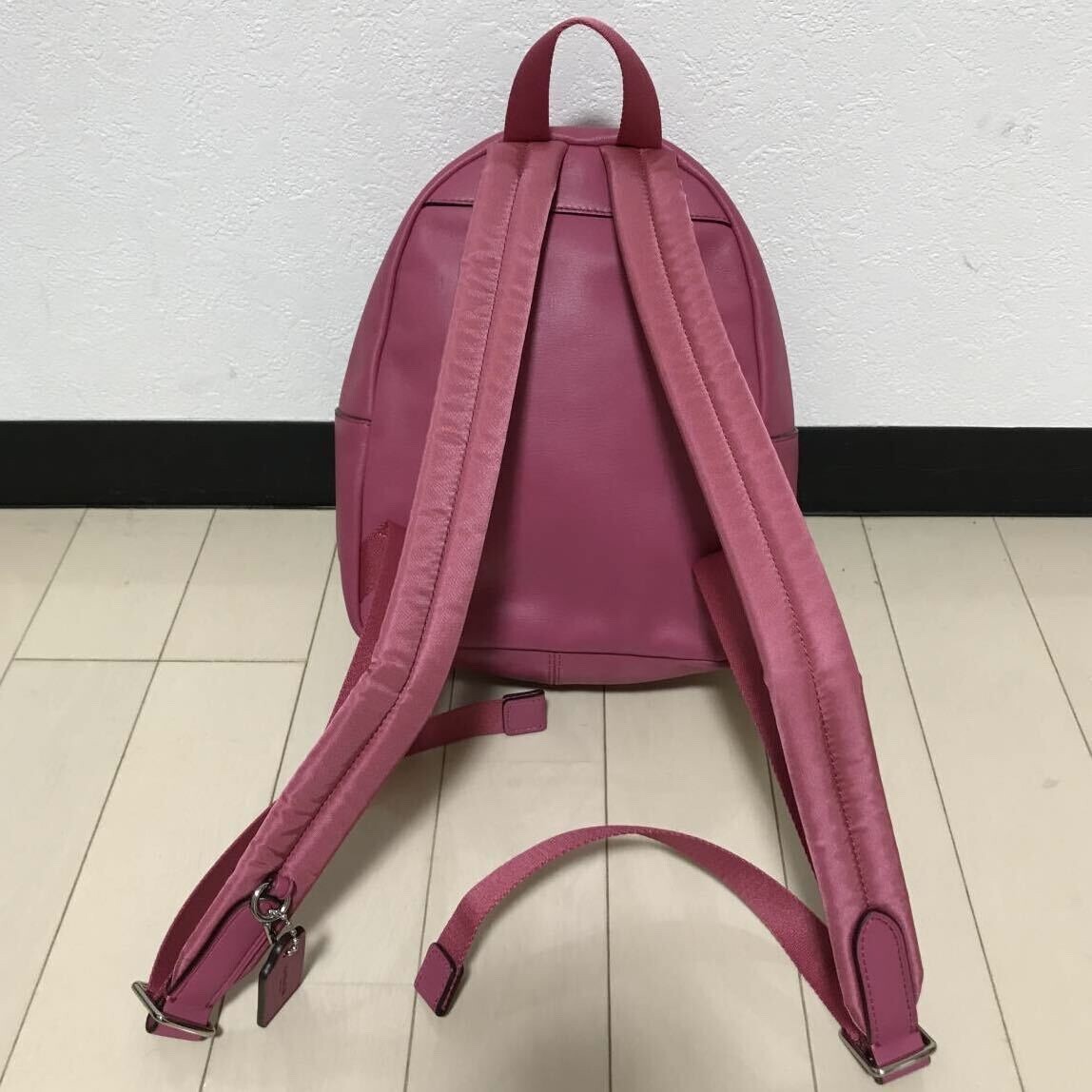 Authentic Coach Leather Switch Signature Mini Backpack Light 