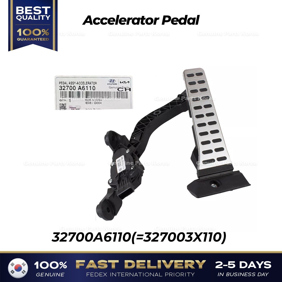 ⭐Genuine⭐ Accelerator Pedal 32700A6110 for Hyundai Elantra