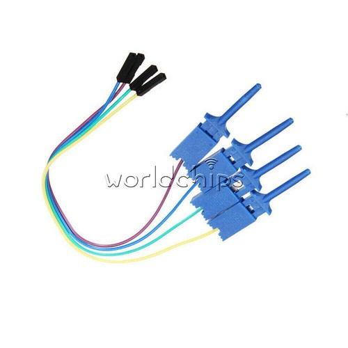 IIC SPI LHT00SU1 24MHz USB Logic Analyzer & Connection line Test Clamp Clip Kit - Picture 23 of 27