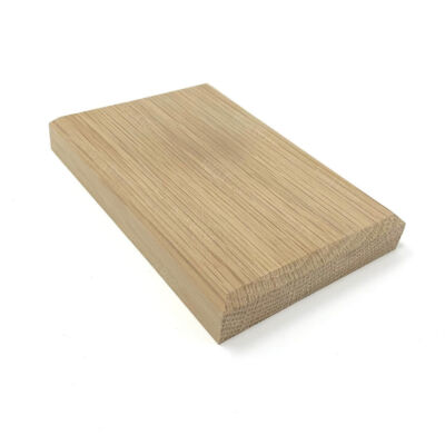 Massive Eiche Holz Plakette Rohling Basteln Schild Sockel Untersetzer Ständer Fase Ogee