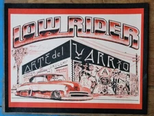 vintage cholo chicano varrio arte lowrider arte tattoo flash 11x14 print