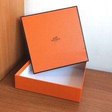 Scatola HERMES Paris box case bracciale wallet collana cintura foulard cravatta