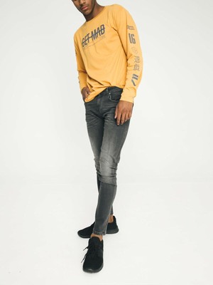 Men Slim Fit Jeans Super Skinny Stretch 