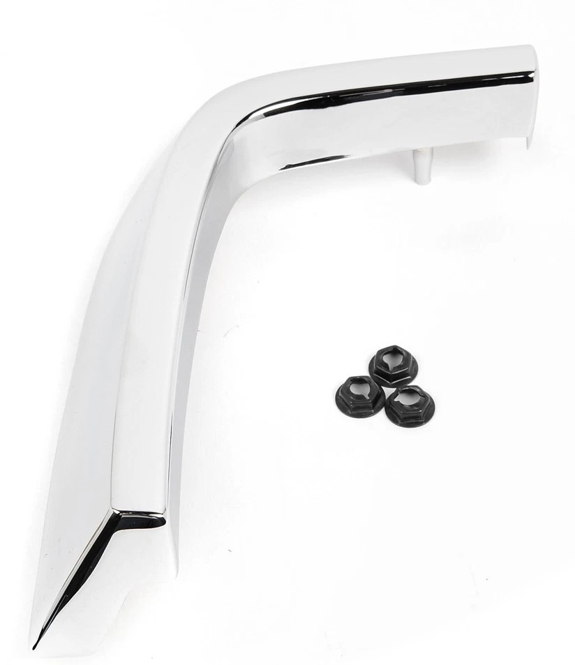 ¡NUEVO! Ford Mustang 1971-1972 cromo guardabarros delantero molduras derecha e izquierda Foto 3 de 4