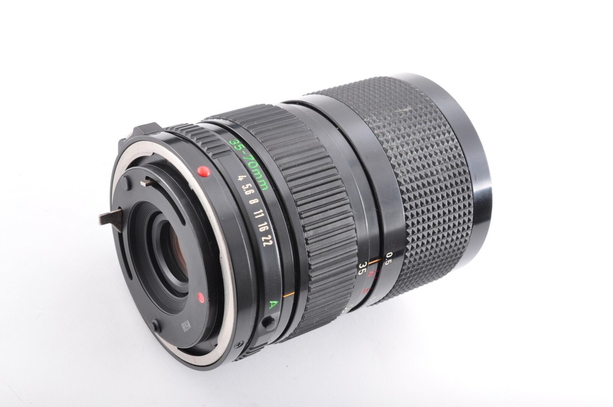Canon AE-1 Program Silver / Lens New FD 35-70mm f/4