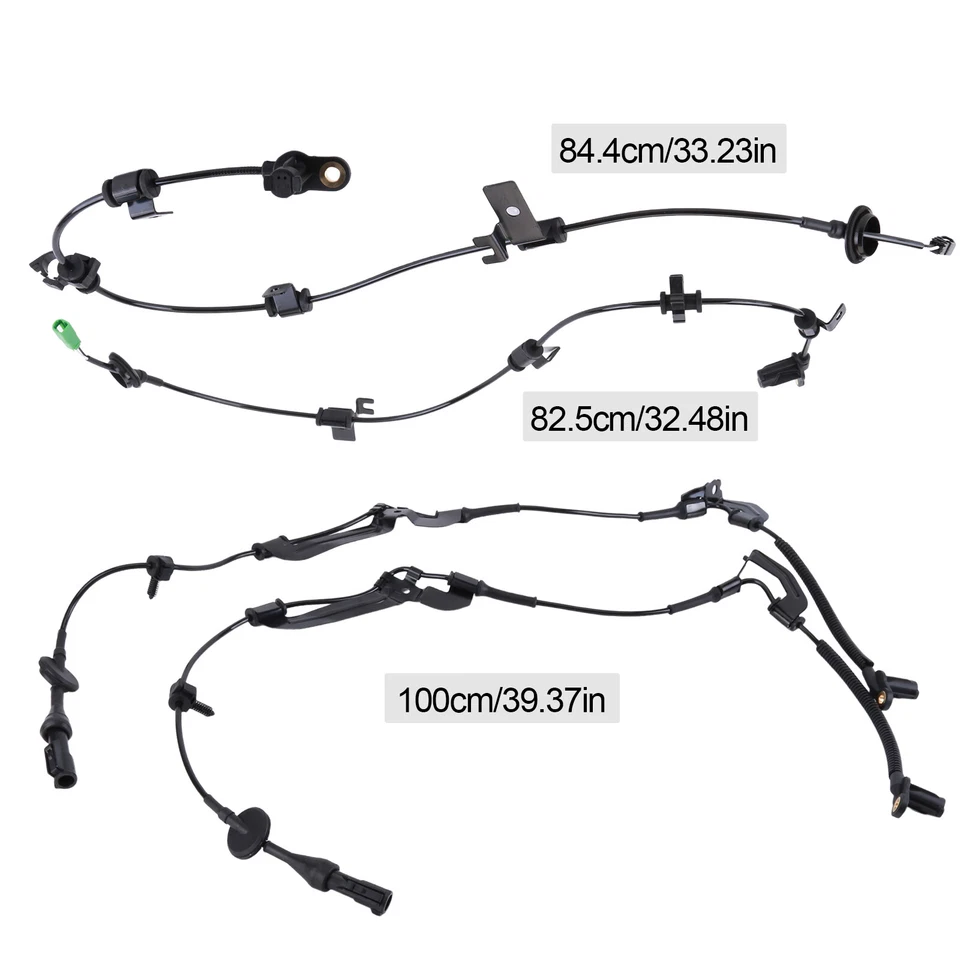 4x Sensor de velocidad de rueda ABS delantero y trasero para Ford Escape 2009-2012 Mercury Mariner Foto 2 de 4