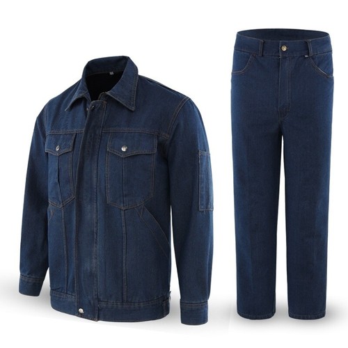 Men Denim Jacket and Jeans Pant Set 
