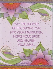 Happy Birthday Card - May the Journey of the Coming Year Stir Your Imagination