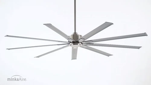Minka Aire Xtreme H2O 52" Indoor/Outdoor Ceiling Fan, Brushed Nickel - Video 1 of 1