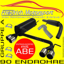 FRIEDRICH MOTORSPORT DUPLEX GR. A ANLAGE für Opel Astra G Turbo OPC Caravan 2.0l