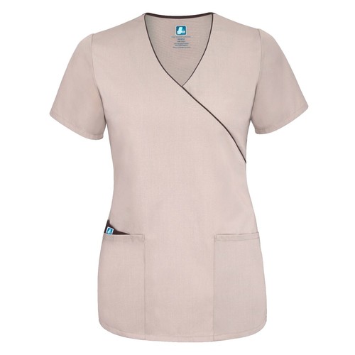 Adar Pro Flawless Plus Scrub Set Per Donna - Top Con Scollo A V E Pantaloni Della Tuta~p113249441 - Foto 10