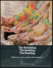 1969 bikini minidress with bra 3 women sexy photo JCPenney Penneys vintage ad