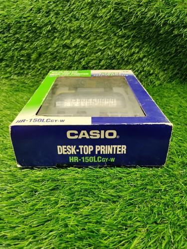 Desktop Calculator Printer Casio HR-150LCGY-W Big Display 10 Digits 2-Color - Picture 6 of 6