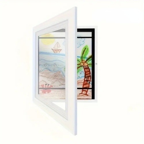 Wall Decoration Wooden Kids Art Frame Changeable Picture Frame For Kids - Picture 8 of 15