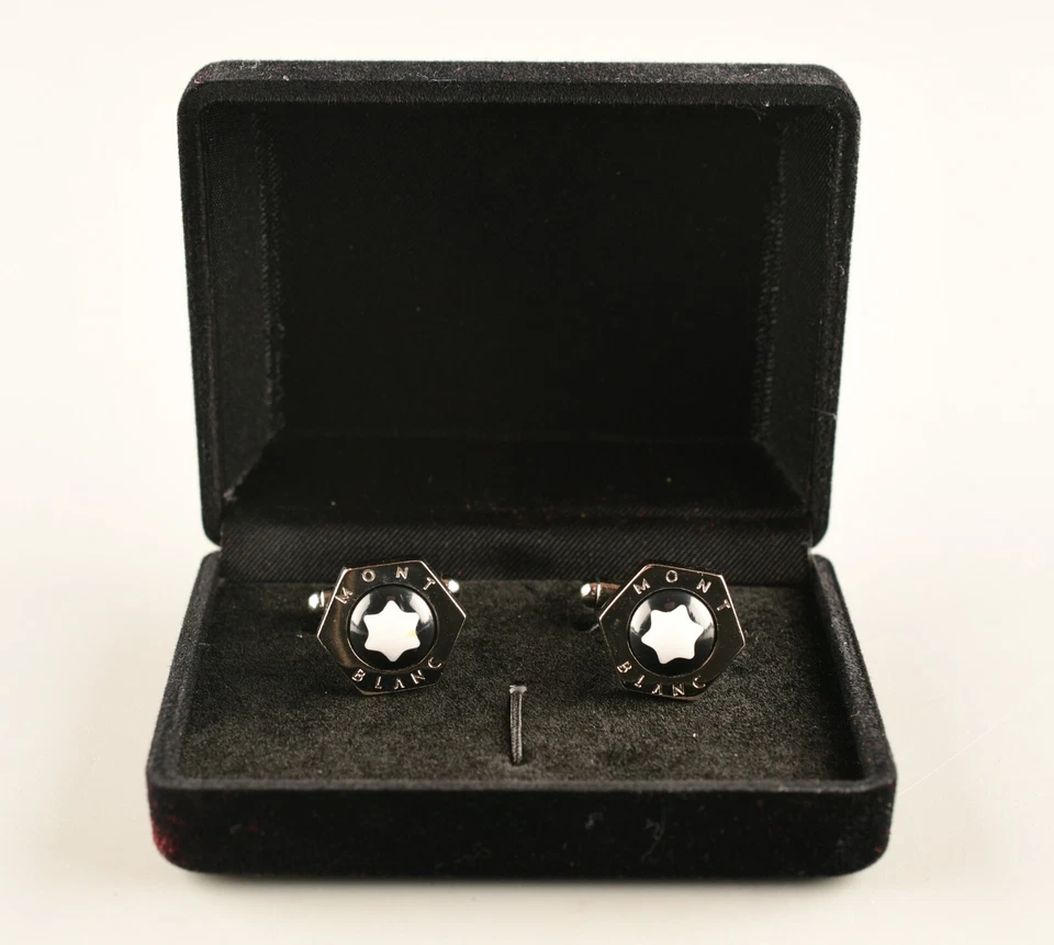 * Запонки Montblanc White Star - Изображение 2 из 4