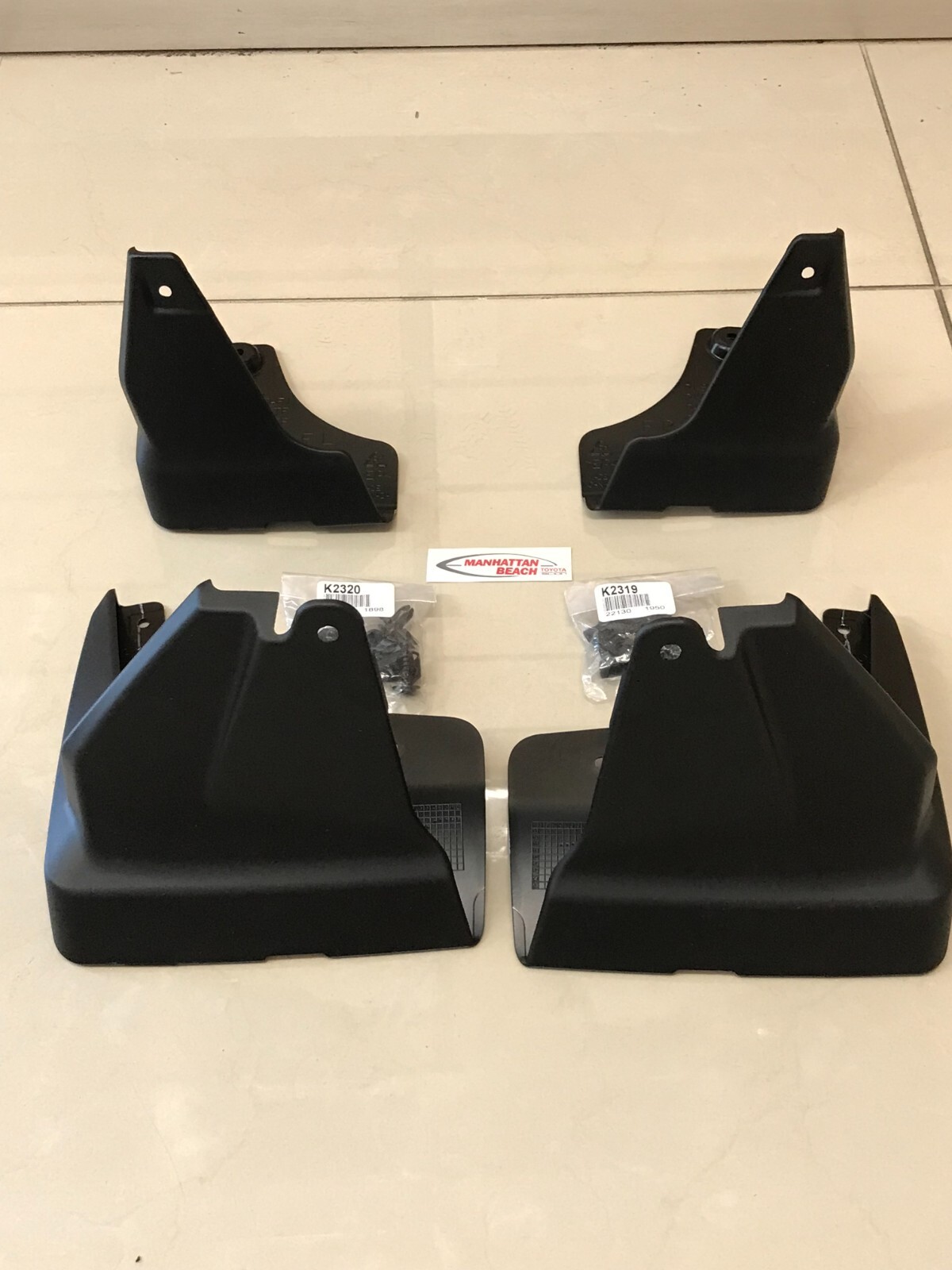 2022 & 2023 TOYOTA GR 86 MUD GUARD SET PK38918N00TP GENUINE TOYOTA