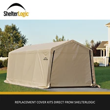 ShelterLogic AutoShelter Replacement Cover Kit (FRAME SOLD SEPARATELY)