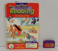 Leap Frog LeapPad Leap Start Pre Reading Once Upon A Time Story Book Cartridge