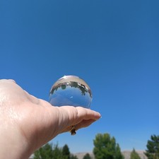 Crystal Clear Glass Sphere Crystal Ball 2 inch