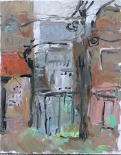 Impressionism Landscape Plein Air Original Oil Painting On Canvas 16”x20” Signed