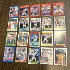 Junk wax! MLB Baseball Trading Card Lot 20 Nolan Ryan Gwynn Murray Brett Brown