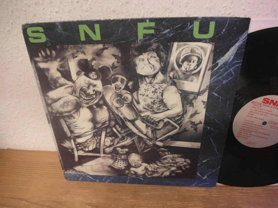 SNFU – Better Than A Stick In The Eye Canadian LP 1988 / Hardcore, Punk - Bild 1 von 1
