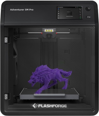 FLASHFORGE Adventurer 5M Pro 3D Printer, 600mm/s High-Speed, FDM 3D Printer Auto