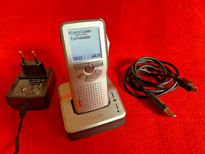 Philips LFH 9620 digitales Diktiergerät Aufnahmegerät  +Zubehör --Rechnung--
