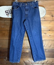 Blue Dickies Workwear denim jeans Size 33x30 Utility