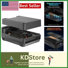 Argon NEO 5 Aluminum Case for Raspberry Pi 5 NVMe PCIe Cooling Enclosure