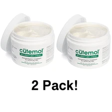 2 Pack, Cutemol Emollient Moisturizing Cream, for Eczema, Psoriasis (8 oz)