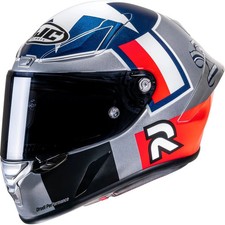 Casco moto integrale HJC RPHA 1 Ben Spies Silverstar argento