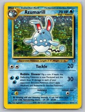 Azumarill 2/111 Holo Rare Neo Genesis Pokemon Unlimited Holo Lightly Played on eBay
