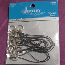The Jewelry Shoppe 2.4in Mini Lanyard Nickel Free 10pc (62mm)