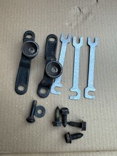 84-96 Corvette C4 Targa Top Rear Brackets With Some Bolts Original Gm Pair 84-96 Corvette C4 Targa Top Rear Brackets With Some Bolts Original Gm Pair