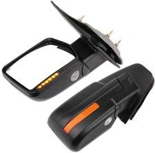 Towing Mirrors Compatible with For F-150 Series Truck Pickup 2007-2014