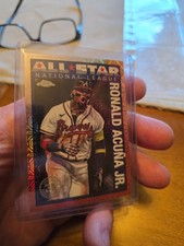 2025 Topps Series 2 - 1990 Topps Chrome Silver Pack All-Stars Ronald Acuña...