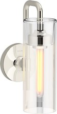 New Kohler Pursuit 1-LightPolished Nickel Bathroom Vanity Light 27262-SC01-SNL
