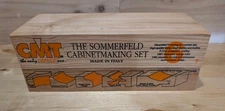 NOS CMT Sommerfeld Cabinetmaking Router Bit Set - 800.515.11 -6 Piece 1/2" Shank